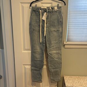 Judy Blue Light Wash Denim Joggers